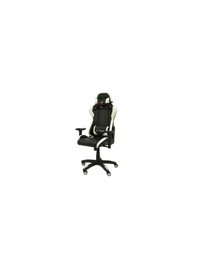Silla pyc gaming chair giratoria similpiel regulable en altura negra 1200+80x670x670 mm Silla pyc gaming chair giratoria similpiel regulable en altura negra 1200+80x670x670 mm