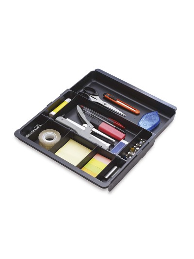 Bandeja organizadora exacompta drawinsert de cajones color negro 298x246x36 mm
