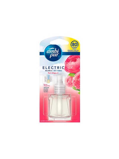 Ambientador ambipur electrico flores elegantes recambio 21,5ml