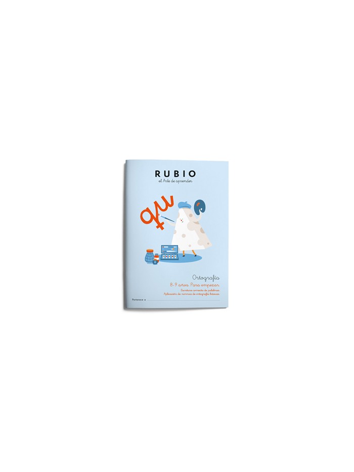 Cuaderno rubio ortografia 8-9 años para empezar Cuaderno rubio ortografia 8-9 años para empezar