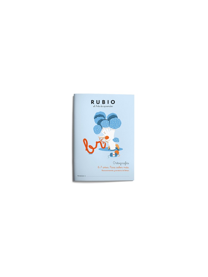 Cuaderno rubio ortografia 6-7 años para saber mas Cuaderno rubio ortografia 6-7 años para saber mas