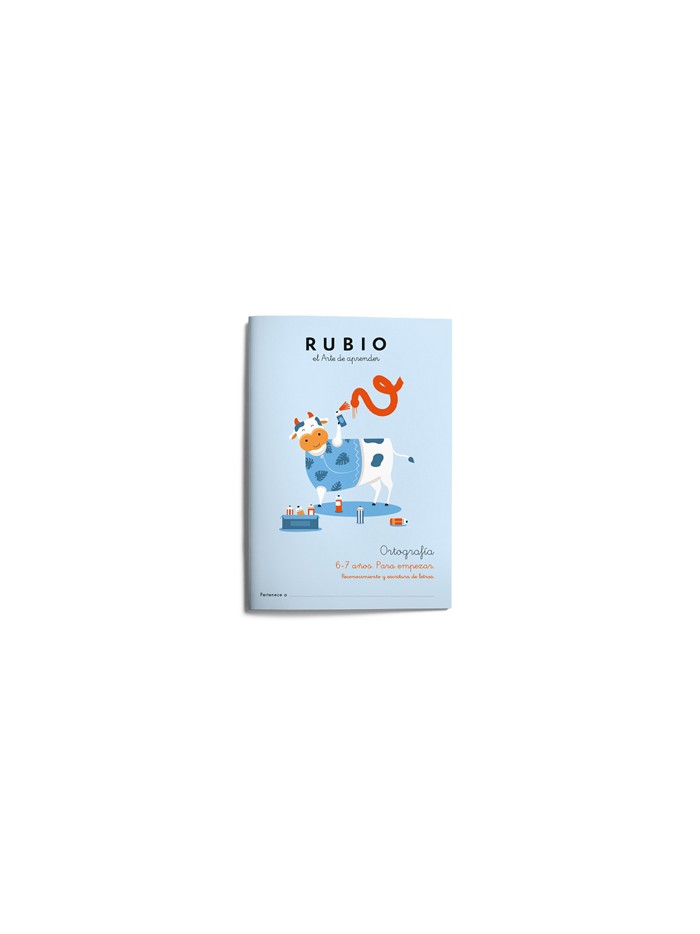 Cuaderno rubio ortografia 6-7 años para empezar Cuaderno rubio ortografia 6-7 años para empezar