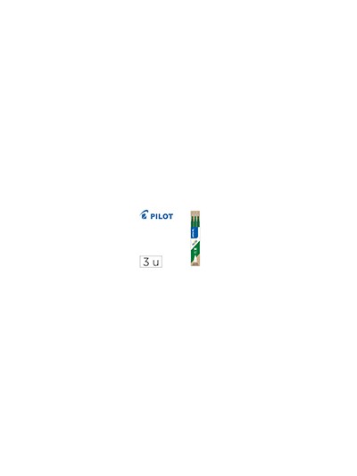 Recambio boligrafo pilot frixion ball verde caja de 3 unidades