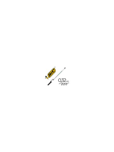 Boligrafo bic ecolutions round stic negro