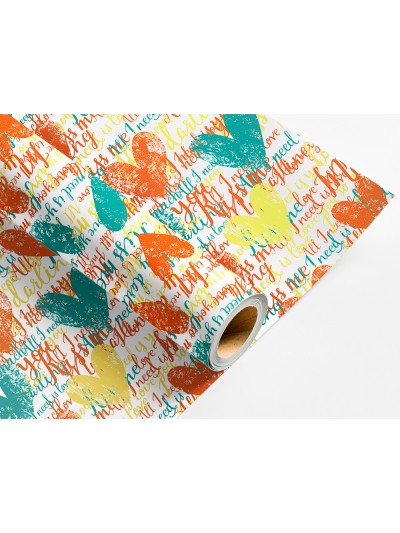Papel de regalo liderpapel todo año rollo ancho 70 cm longitud 2 mt gramaje 60 gr diseños surtidos c-2024