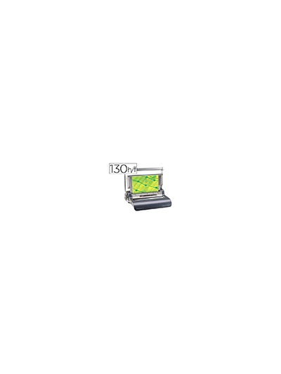 Encuadernadora para espiral wire fellowes quasar doble espiral perfora 15 hojas a4 encuaderna hasta 130 hojas