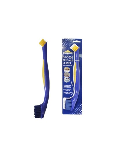 Cepillo rozenbal doble fibra dura suave para limpieza juntas y rincones 27,5x4x2,8 cm