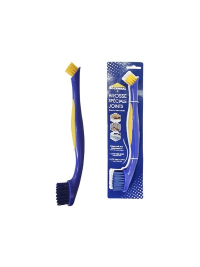 Cepillo rozenbal doble fibra dura suave para limpieza juntas y rincones 27,5x4x2,8 cm