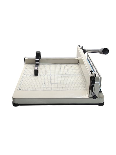 Guillotina q-connect kf14297 manual profesional largo del corte 430 mm capacidad 400 hojas