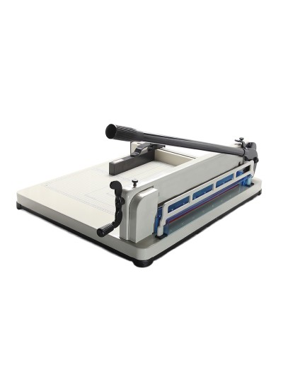 Guillotina q-connect kf14297 manual profesional largo del corte 430 mm capacidad 400 hojas