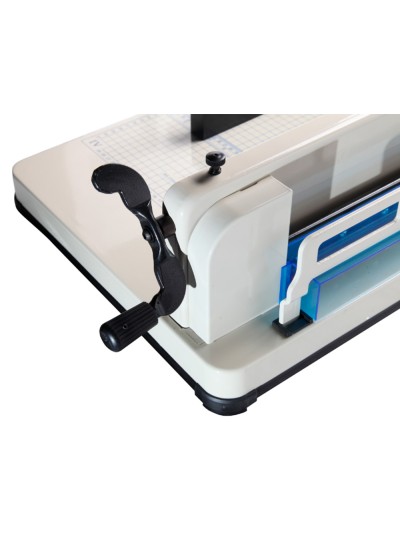 Guillotina q-connect kf14297 manual profesional largo del corte 430 mm capacidad 400 hojas