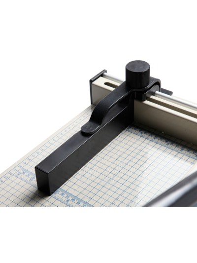 Guillotina q-connect kf14297 manual profesional largo del corte 430 mm capacidad 400 hojas