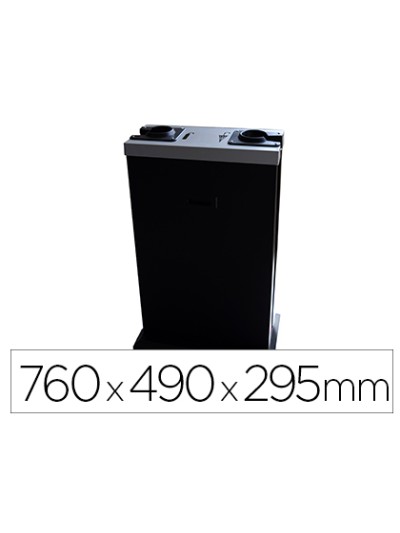 Maquina embolsadora de paraguas sie capacidad 500 bolsas cortas + 500 bolsas largas 760x490x295 mm