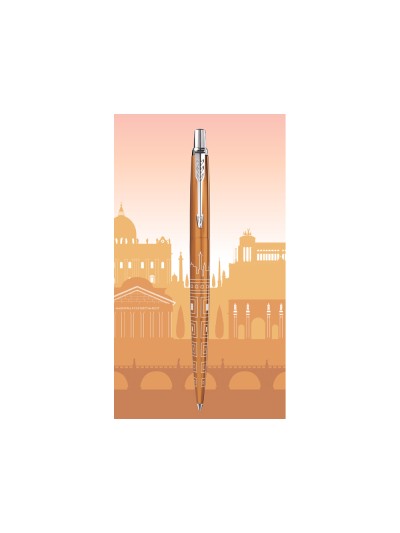 Boligrafo parker jotter around the world roma cobre
