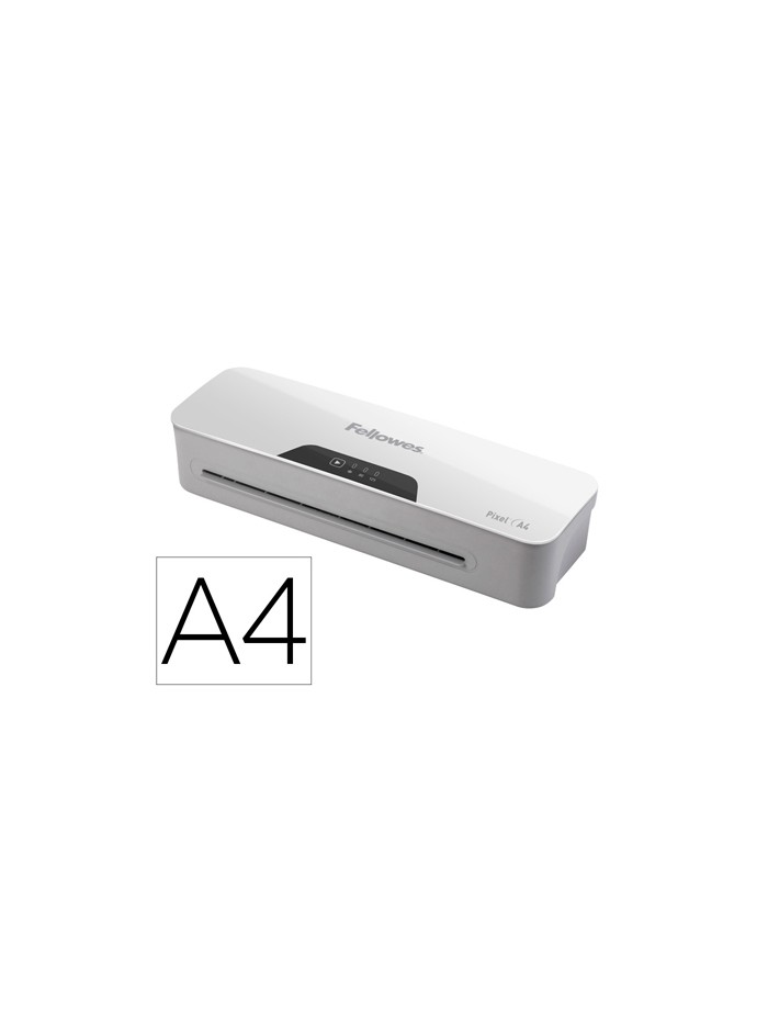 Plastificadora fellowes pixel din a4 2 rodillos sistema antiatasco apagado automatico hasta 125 mc Plastificadora fellowes pixel din a4 2 rodillos sistema antiatasco apagado automatico hasta 125 mc
