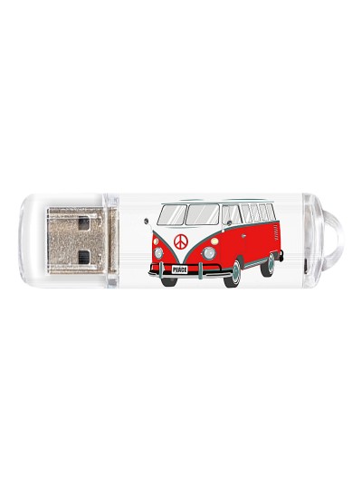 Memoria usb techonetech flash drive 32 gb 2.0 camper van-van