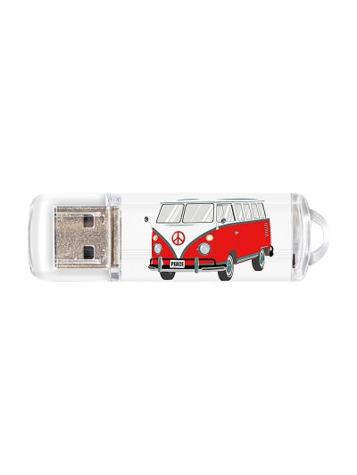 Memoria usb techonetech flash drive 16 gb 2.0 camper van-van