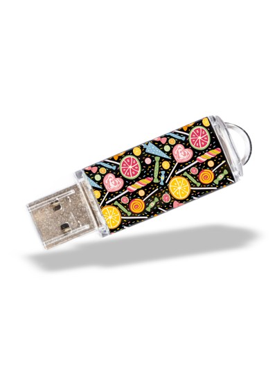 Memoria usb techonetech flash drive 16 gb 2.0 candy pop
