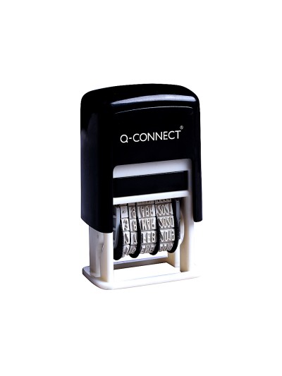 Fechador q-connect entintaje automatico 4 mm color negro