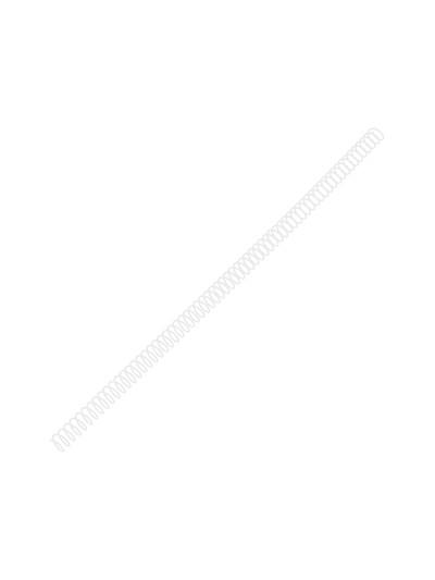 Espiral metalico q-connect blanco 64 5:1 12 mm 1mm caja de 200 unidades