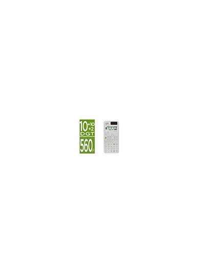 Calculadora casio fx-991sp cw iberia classwiz cientifica 560 funciones 9 memorias 10+2 digitos 5 idiomas con tapa