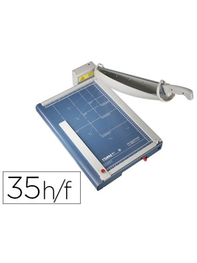 Cizalla de palanca profesional dahle 867 din a3 metalica capacidad de corte 35 hojas