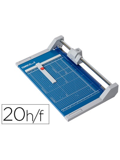 Cizalla de rodillo dahle profesional 550 din a4 metalica capacidad de corte 20 hojas
