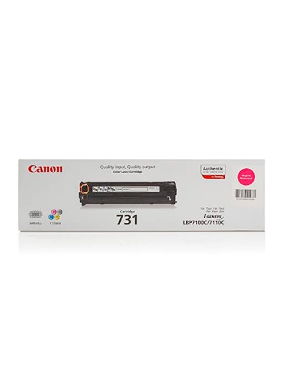 Toner canon 731 m i-sensys lbp7100cn / lbp7110cw / mf623cn / mf628cw / mf8230cn / mf8280cw magenta 1500 pag
