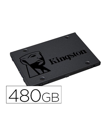 Disco duro ssd kingston 2,5/' interno sa400s37 480 gb