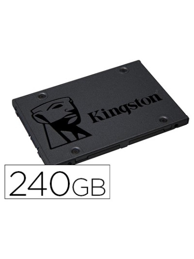 Disco duro ssd kingston 2,5/' interno sa400s37 240 gb