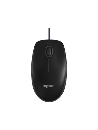 Raton logitech optico b100 usb 800 ppp negro