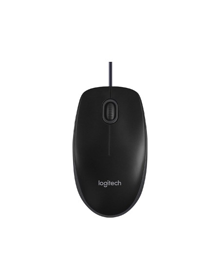 Raton logitech optico b100 usb 800 ppp negro