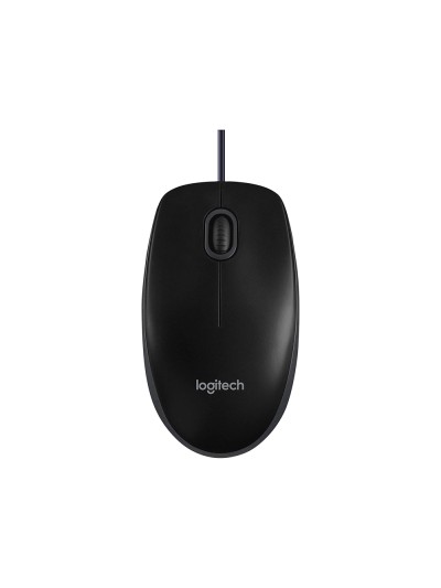 Raton logitech optico b100 usb 800 ppp negro