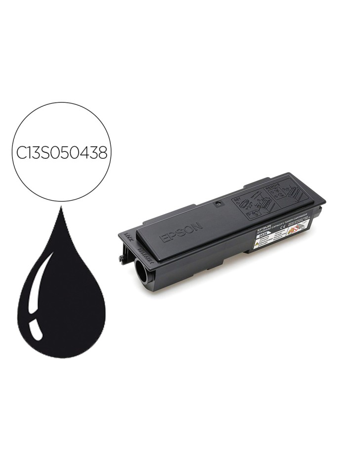 Toner epson 0438 aculaser m2000d / m2000dn / m2000dt / m2000dtn negro 3500 paginas
