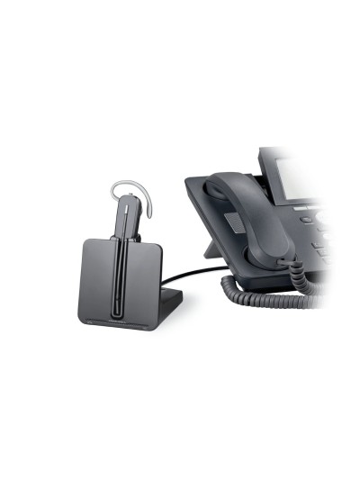 Auricular plantronics inalambrico dect cs540 monoaural cobertura 120 m con microfono