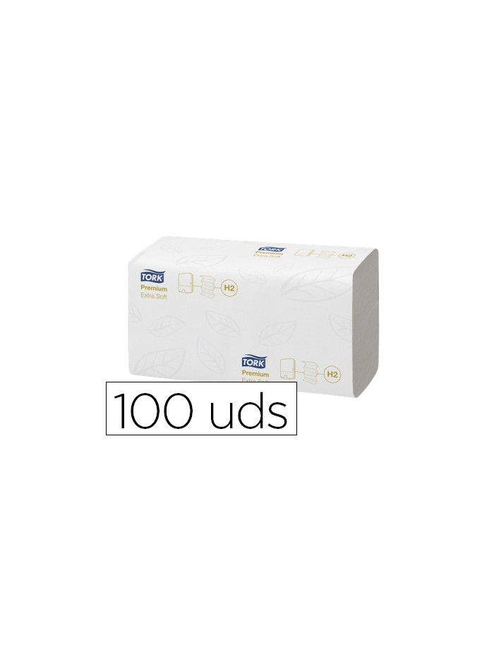Toalla secamanos tork xpress extrasuave engarzada 2 capas 34x21,2 cm paquete de 100 unidades Toalla secamanos tork xpress extrasuave engarzada 2 capas 34x21,2 cm paquete de 100 unidades