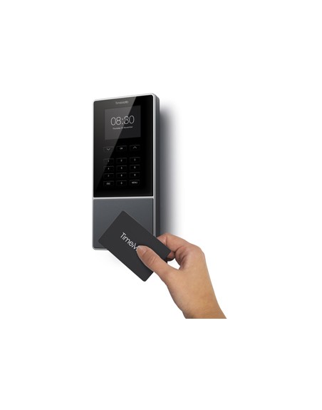 Controlador de presencia safescan timemoto tm-616 con codigo pin o tarjeta rfid hasta 200 usuarios