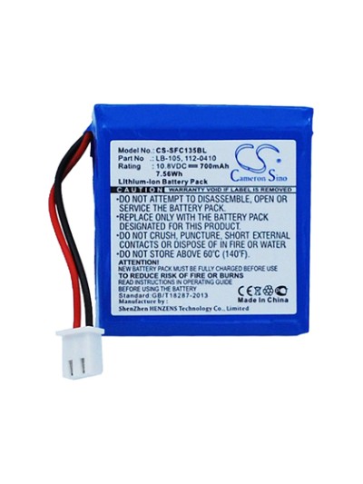Bateria de litio safescan lb-105 recargable para safescan 155-s