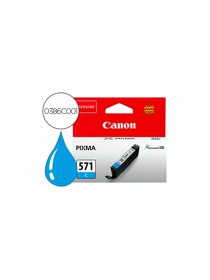 Ink-jet canon cli 571 pixma ts5051 / ts6050 / ts8051 / ts9050 / cian 173 paginas Ink-jet canon cli 571 pixma ts5051 / ts6050 / ts8051 / ts9050 / cian 173 paginas