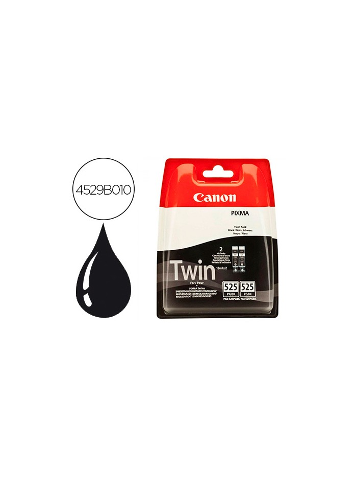 Ink-jet canon pgi 525 pixma ip4950 / ix6550 / mg5350 / mg6150 / mg8150 / mx715 / mx885 / mx892 negro 341 Ink-jet canon pgi 525 pixma ip4950 / ix6550 / mg5350 / mg6150 / mg8150 / mx715 / mx885 / mx892 negro 341