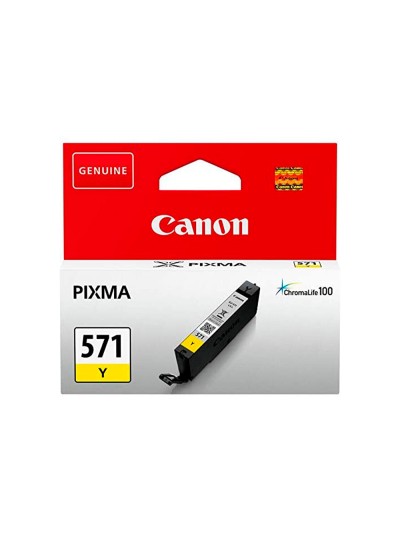 Ink-jet canon cli 571 pixma ts5051 / ts6050 / ts8051 / ts9050 / amarillo 161 paginas