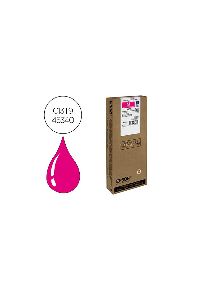 Ink-jet epson t945 workforce pro wf c5210dw / c5290dw / c5710dwf / c5790dwf magenta 5000 pag Ink-jet epson t945 workforce pro wf c5210dw / c5290dw / c5710dwf / c5790dwf magenta 5000 pag