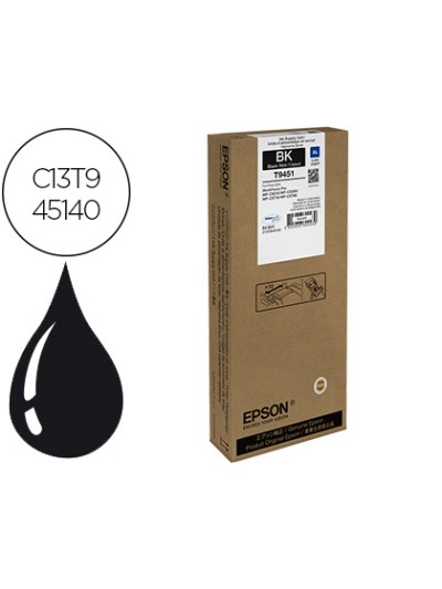 Ink-jet epson t945 workforce pro wf c5210dw / c5290dw / c5710dwf / c5790dwf negro 5000 pag