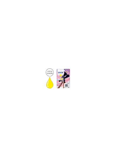 Ink-jet epson 502 xl expression home xp 5100 / 5105 workforce wf 2860 / 2860dwf amarillo 470 paginas