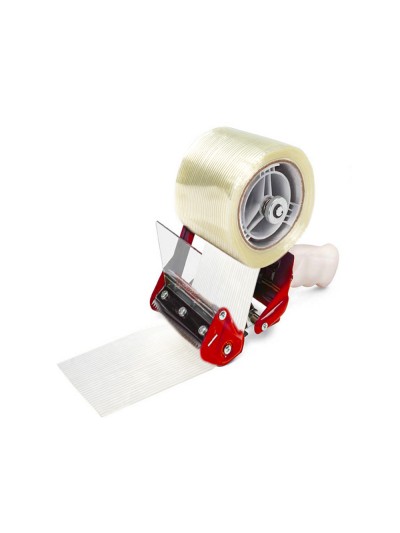 Cinta adhesiva q-connect monofilamentos transparente 50 mt x 50 mm para embalaje