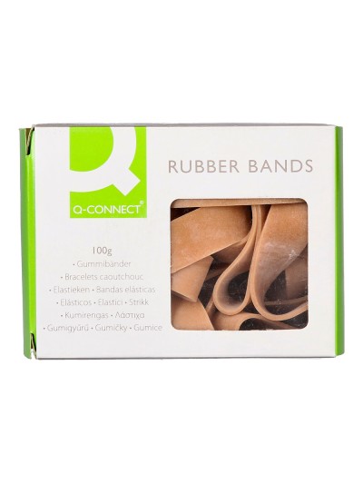 Bandas elasticas q-connect 100 gr 120x10 mm numero 12