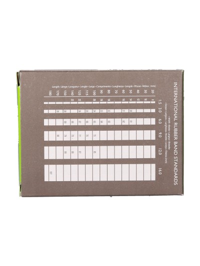 Gomillas elasticas q-connect 100 gr 100x3 mm numero 34