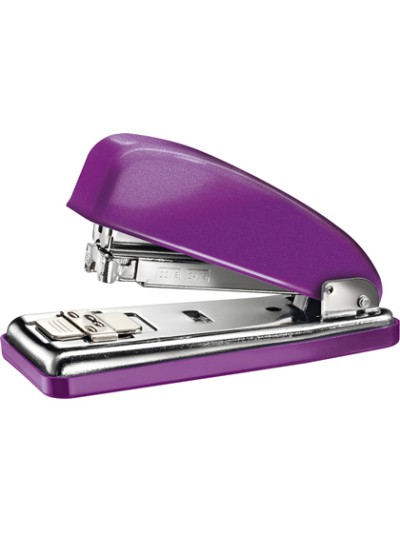Grapadora petrus 226 classic wow violeta metalizado capacidad 30 hojas en blister