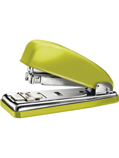 Grapadora petrus 226 classic wow verde metalizado capacidad 30 hojas en blister