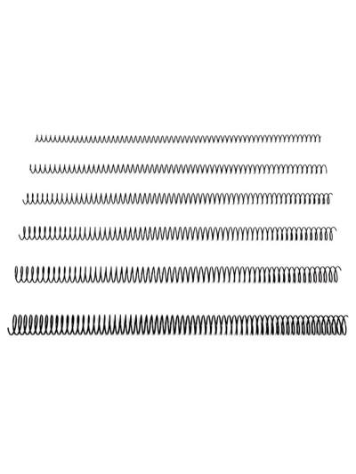 Espiral metalico q-connect 64 5:1 40mm 1,2mm caja de 25 unidades